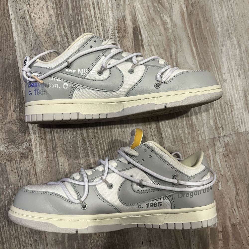 off white dunk lot #49